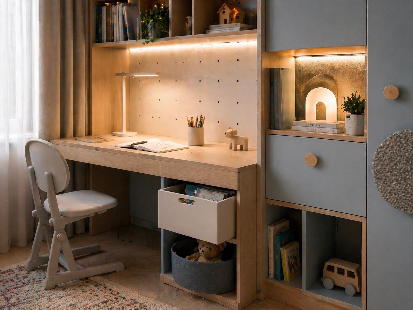 Детские BOSS ART — Свет, доступность и сценарии на вырост