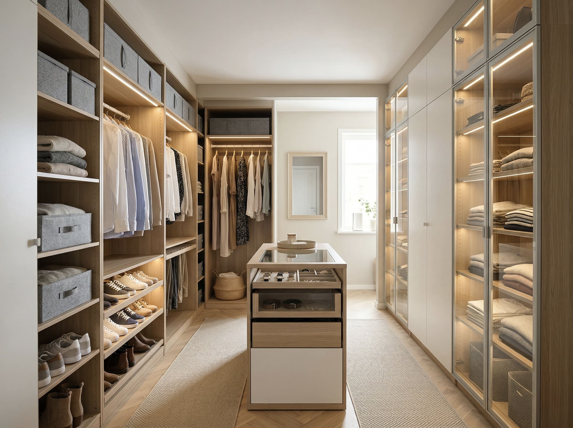 Гардеробная зона BOSS ART