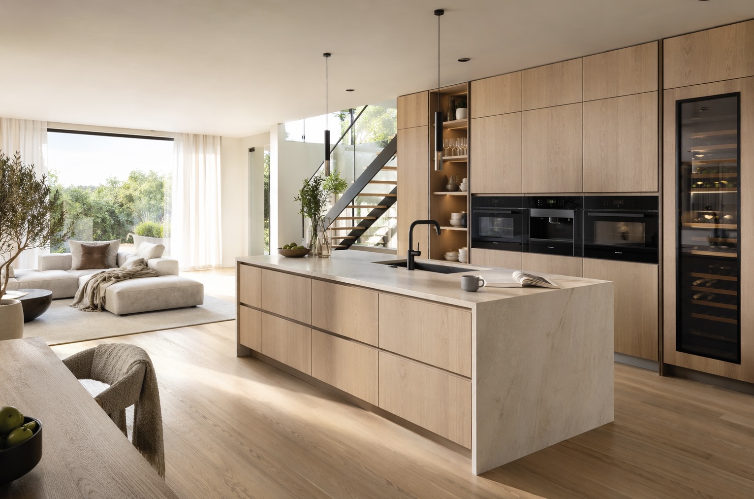 Современная кухня как центр ритма жизни