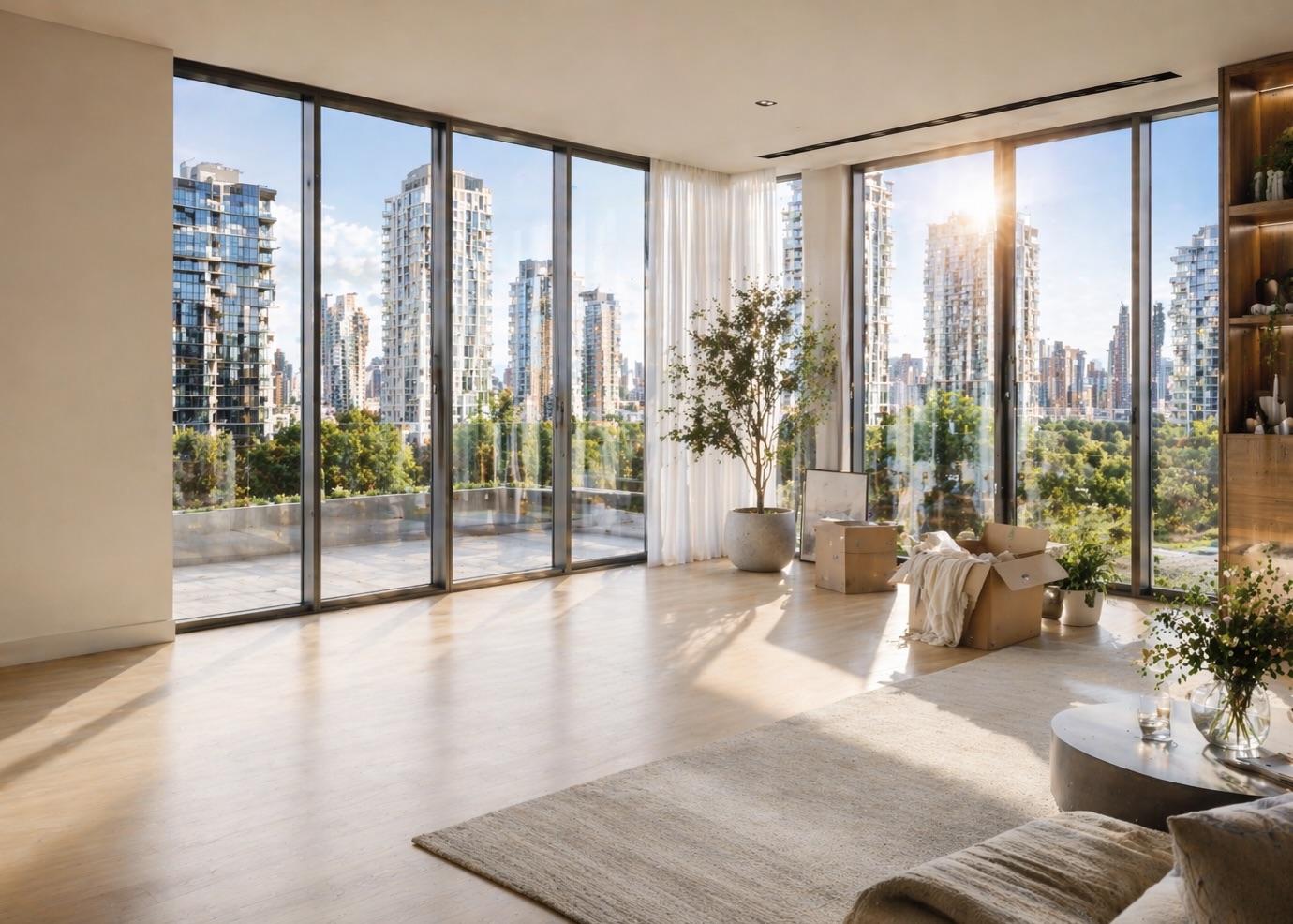 Новая квартира в современном жилом комплексе