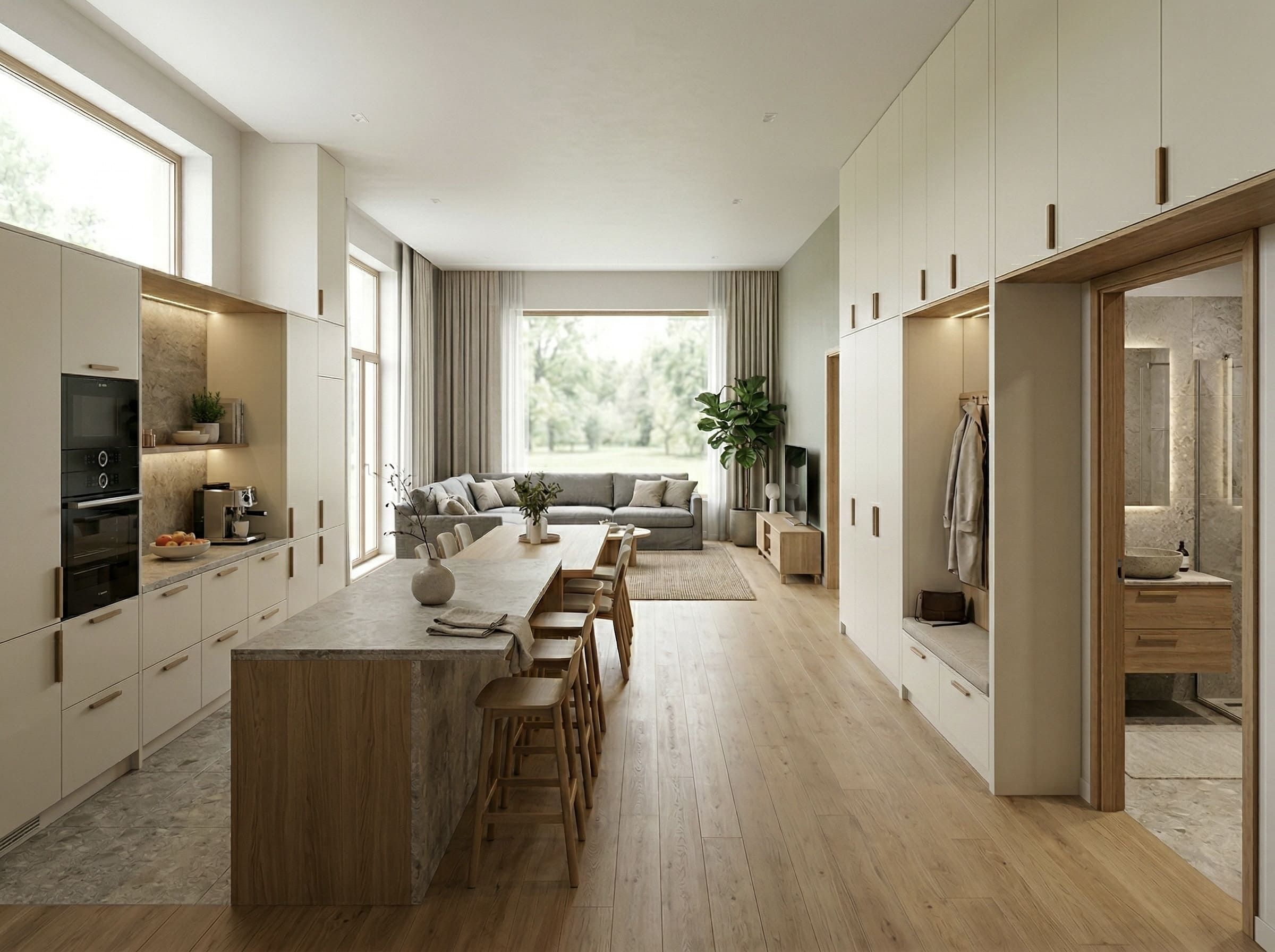 Комплексный интерьерный проект BOSS ART под ключ