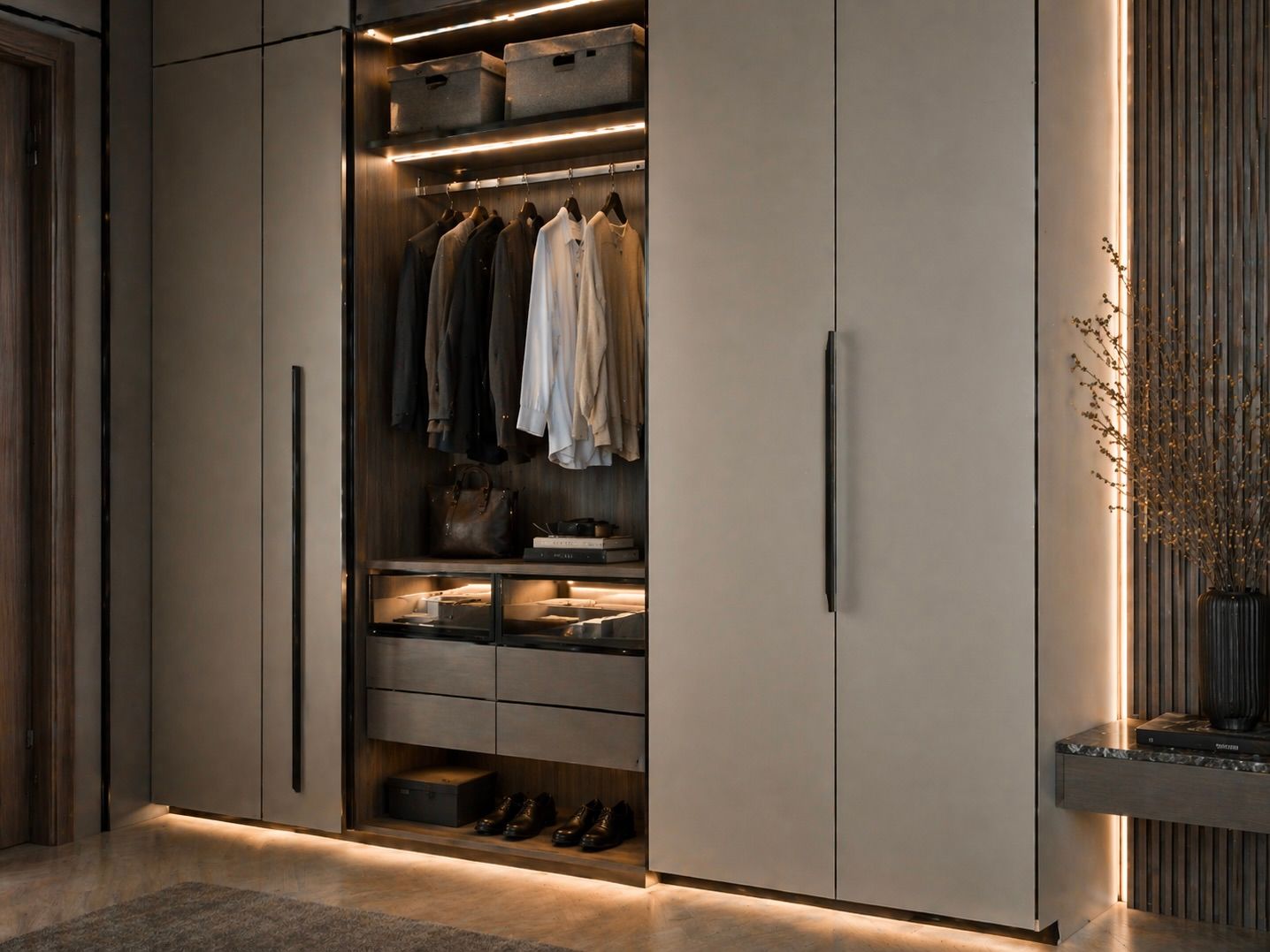 Шкафы и хранение BOSS ART — Антресоли, секции и ежедневный доступ